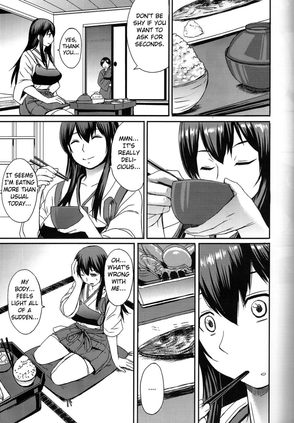 Hentai Manga Comic-Melting Akagi-Read-4